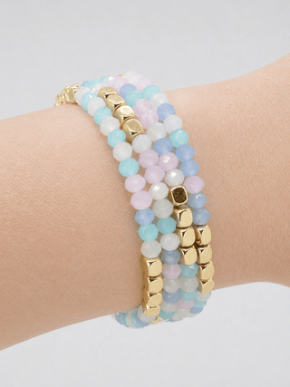 Beaded Bracelet Stack - Cotton Candy - Shop Rust & Ruffles