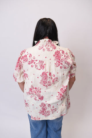 Berry Crush Paisley Blouse - Shop Rust & Ruffles