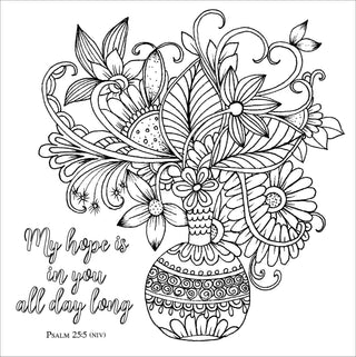 Blessed Artist's Coloring Book - Shop Rust & Ruffles