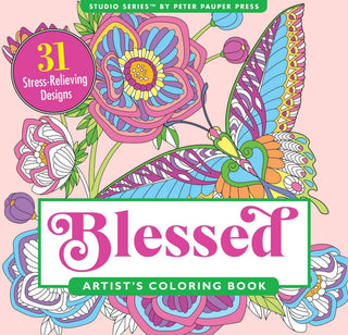 Blessed Artist's Coloring Book - Shop Rust & Ruffles