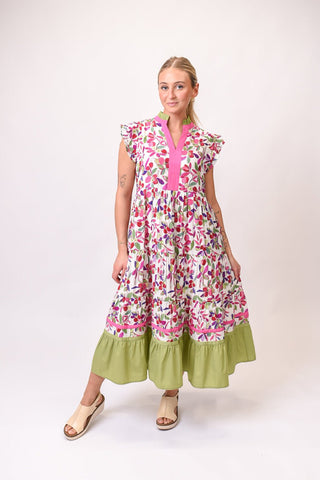 Blooming Beautiful Midi Dress - Shop Rust & Ruffles