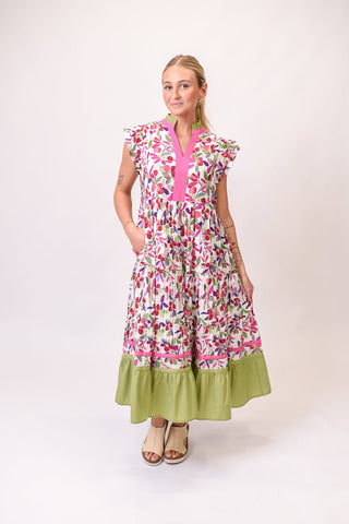 Blooming Beautiful Midi Dress - Shop Rust & Ruffles