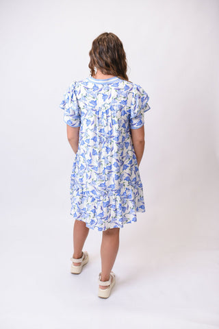 Bluebell Garden Mini Dress - Shop Rust & Ruffles