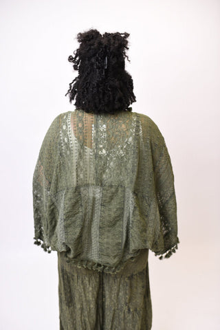 Boho Wander Kimono Basil - Shop Rust & Ruffles