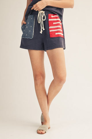 Born Free Patchwork Shorts - Shop Rust & Ruffles