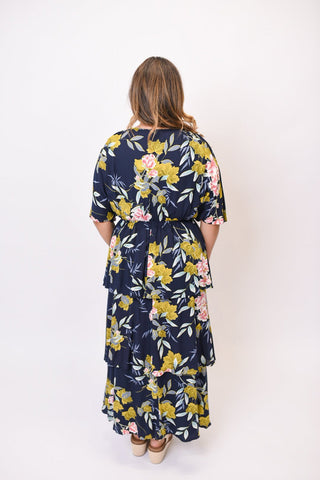 Bouquet of Love Midi Dress - Shop Rust & Ruffles