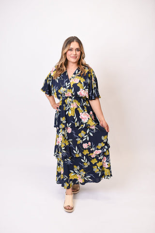 Bouquet of Love Midi Dress - Shop Rust & Ruffles
