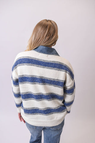 Breton Stripes Boyfriend Polo - Shop Rust & Ruffles