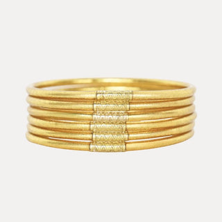 BuDhaGirl Lumine All Weather Bangles (Set of 6) - Shop Rust & Ruffles