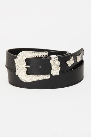 Butterfly Rhinestone Belt - Shop Rust & Ruffles