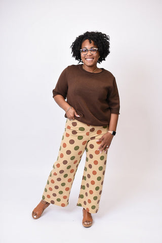 Candy Dot Wide Leg Pants - Shop Rust & Ruffles