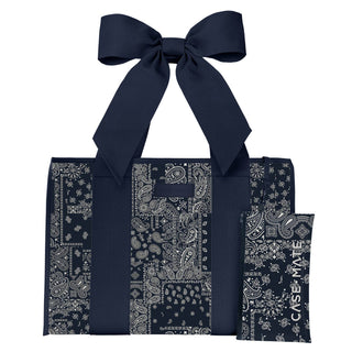 Case-Mate Bandana Bow Jelly Tote Bag - Navy - Shop Rust & Ruffles