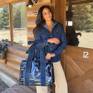 Case-Mate Denim Bow Jelly Tote Bag - Shop Rust & Ruffles