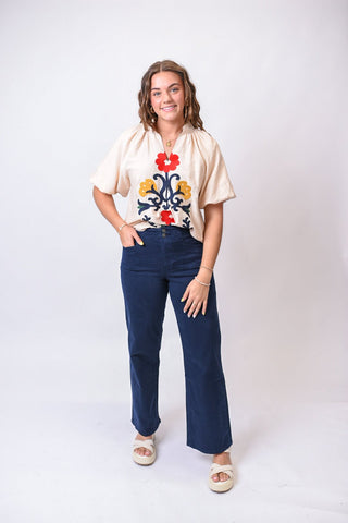 Casual Friday Wide Leg Mica Jeans - Shop Rust & Ruffles