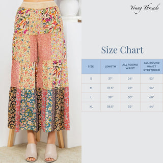 Garden Waltz Patchwork Pants