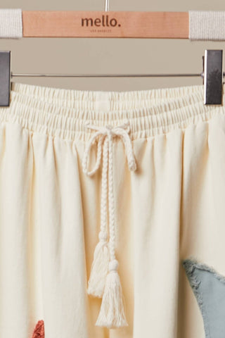 Celestial Wide Leg Pants in Cream - Shop Rust & Ruffles
