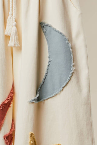 Celestial Wide Leg Pants in Cream - Shop Rust & Ruffles