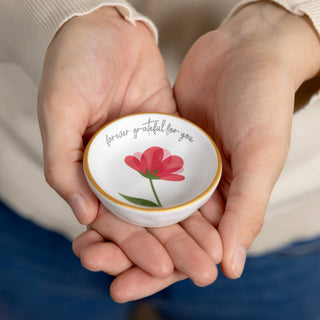 Ceramic Keepsake Dish - Forever Grateful - Shop Rust & Ruffles