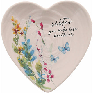 Ceramic Keepsake Dish - Sister - Shop Rust & Ruffles