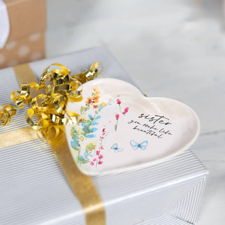 Ceramic Keepsake Dish - Sister - Shop Rust & Ruffles