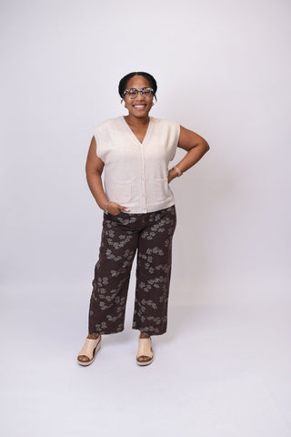 Charmed Sweater Vest in Oatmeal - Shop Rust & Ruffles