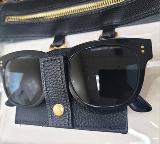 Clear Crossbody Bag With Sunglasses White - Shop Rust & Ruffles
