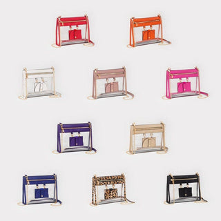 Clear Gameday Crossbody Bag Orange - Shop Rust & Ruffles