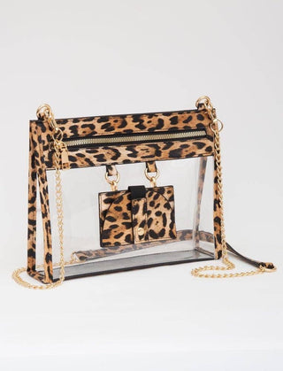Clear Gameday Crossbody Bag Orange - Shop Rust & Ruffles