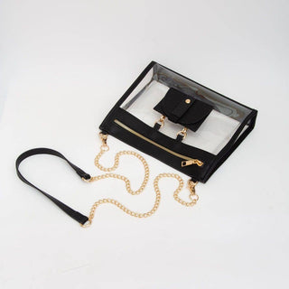 Clear Gameday Crossbody Bag Orange - Shop Rust & Ruffles