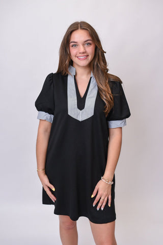 Club Stripe Mini Dress - Shop Rust & Ruffles
