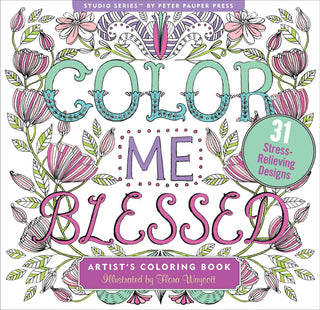 Color Me Blessed Artist's Coloring Book - Shop Rust & Ruffles
