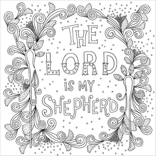 Color Me Blessed Artist's Coloring Book - Shop Rust & Ruffles