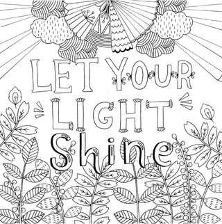 Color Me Blessed Artist's Coloring Book - Shop Rust & Ruffles
