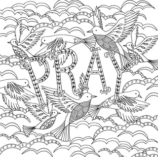 Color Me Blessed Artist's Coloring Book - Shop Rust & Ruffles
