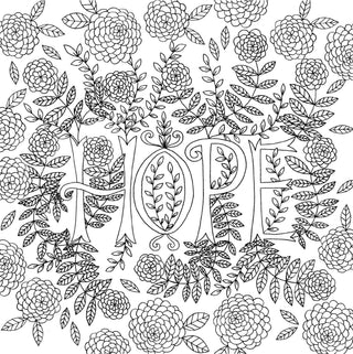 Color Me Blessed Artist's Coloring Book - Shop Rust & Ruffles