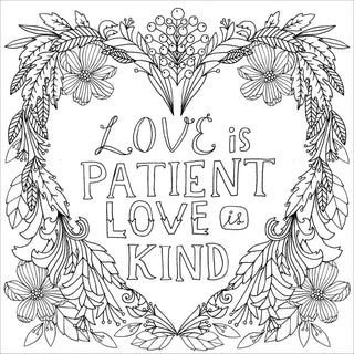 Color Me Blessed Artist's Coloring Book - Shop Rust & Ruffles