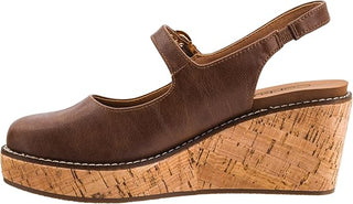 Corkys Pity Party Wedge in Cognac - Shop Rust & Ruffles