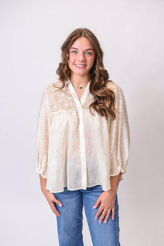 Cottage Charm Tunic Top - Shop Rust & Ruffles