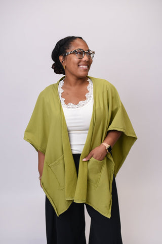Cozy Up Layering Cape- One Size - Shop Rust & Ruffles