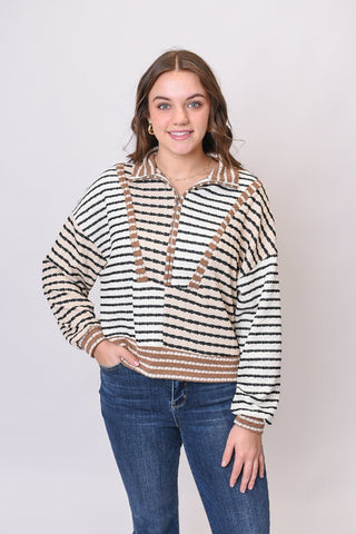 Cross My Heart Pullvoer - Shop Rust & Ruffles