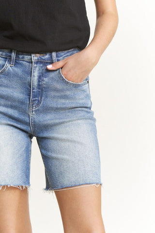 Cumberland Cutoff Bermuda Shorts by Mica - Shop Rust & Ruffles