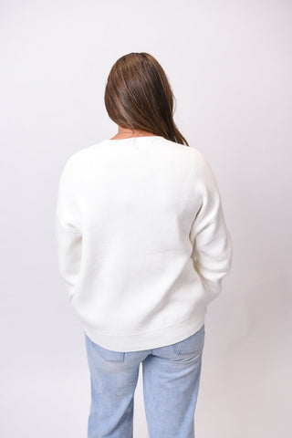 Deck The Halls Patchwork Sweater - Shop Rust & Ruffles