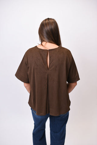 Desert Drift Suede Top - Shop Rust & Ruffles