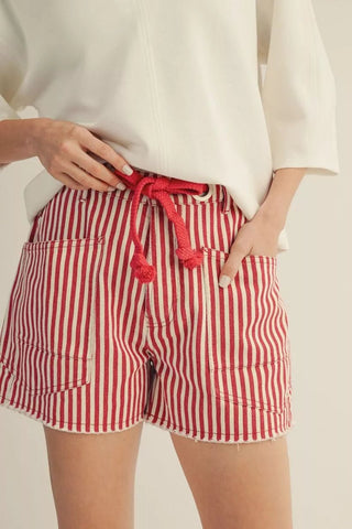 Dock Side Striped Shorts - Shop Rust & Ruffles