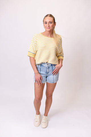 Downtown Denim Shorts - Shop Rust & Ruffles