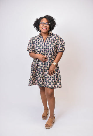 Dreaming Of Petals Mini Dress - Shop Rust & Ruffles