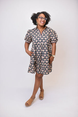 Dreaming Of Petals Mini Dress - Shop Rust & Ruffles