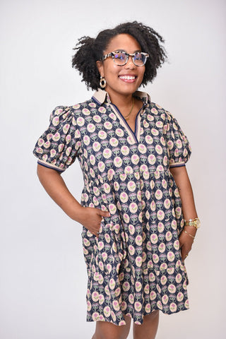 Dreaming Of Petals Mini Dress - Shop Rust & Ruffles
