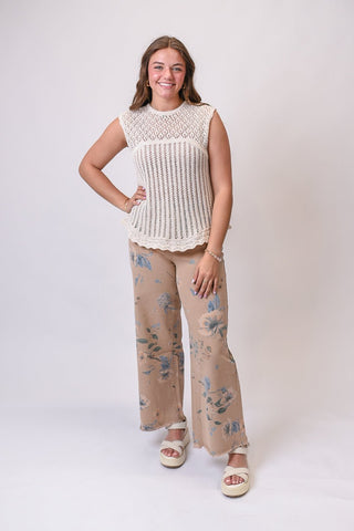 Dust Storm Floral Pants - Shop Rust & Ruffles