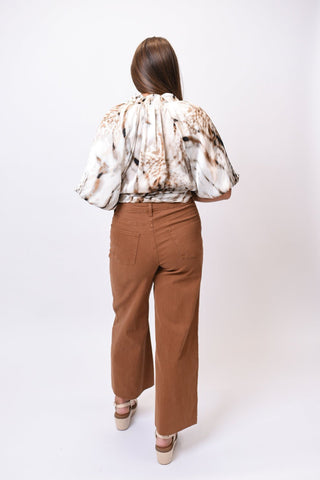 Ease Into It Pants in Coffee - Shop Rust & Ruffles